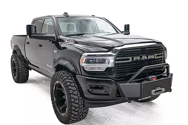 Fab Fours DR19-N4460-1 19-20 RAM HD Large Frame Winch Mount