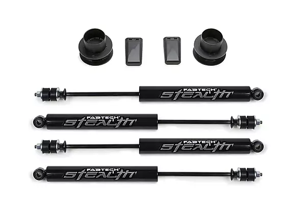 FABTECH 2.5-inch Coil Spacer Leveling Kit with Stealth (K3060M)