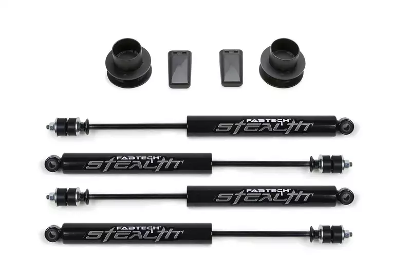 FABTECH 2.5-inch Coil Spacer Leveling Kit with Stealth (K3060M)