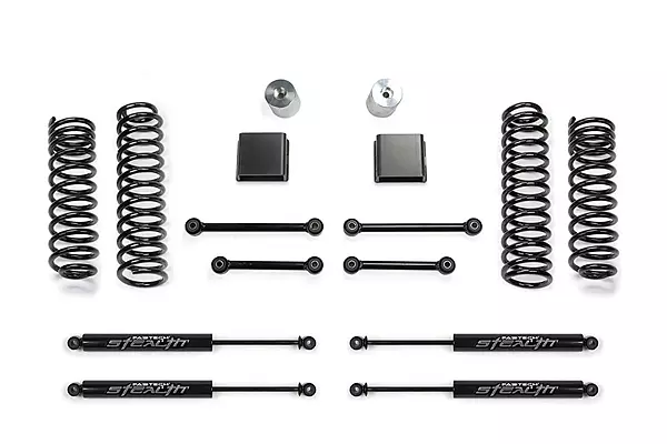 Fabtech - 20-21 JEEP JT 4WD DIESEL 3in Sport II System w/Stealth (K4193M)