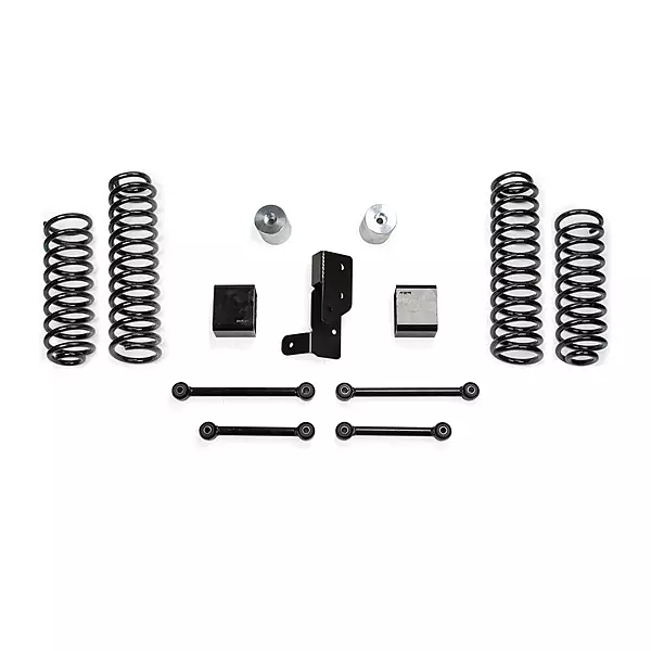 Fabtech - 20-22 Jeep JL Diesel & Rubicon 392 4WD 4-Door 3in Sport System Kit (FTS24304)