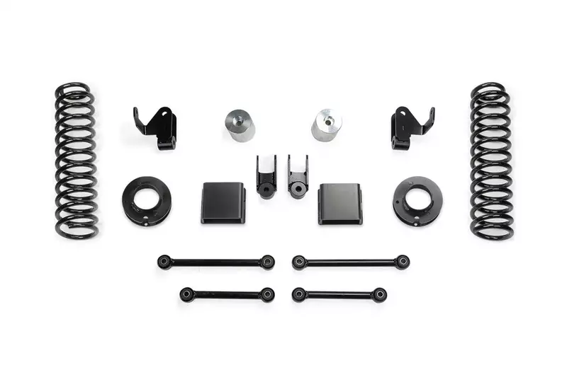 Fabtech - 20-21 Jeep JT 4WD Diesel 3in Sport System w/SHK EXT (K4189)