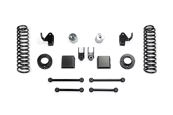 Fabtech - 20-21 Jeep JT 4WD Diesel 3in Sport System w/SHK EXT (K4189)