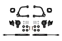 Fabtech - 2022 Tundra 4WD 3in UCA Kit w/Uniballs & Fr Shk Spcrs & Rr Air Bag Spcrs & Rr Stealth Shock (K7089M)