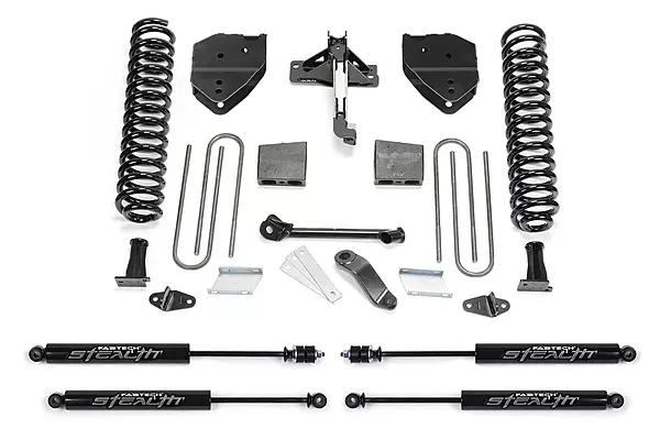 FABTECH 4 Basic Lift Kit System w/ Stealth (17-18)