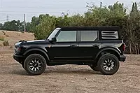 FABTECH 4-inch Shock Spacer Kit w/ Coilover for 2021-2022 Bronco
