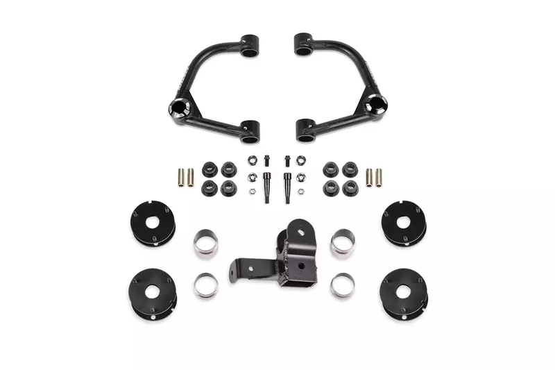 Fabtech 4' Upper Control Arm Kit w/ Uniballs & Spacers for 2021-2022 Bronco