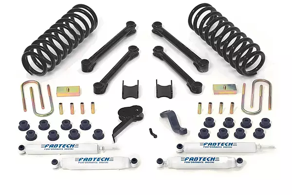 FABTECH 4.5 Performance Lift Kit Suspension with Shocks K3037