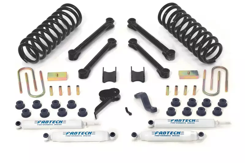 FABTECH 4.5 Performance Lift Kit Suspension with Shocks K3037
