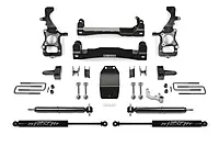 Fabtech 4BASIC 2021 F150 4WD Lift System with Stealth Shocks