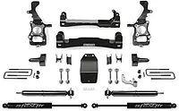 Fabtech 4BASIC 2021 F150 4WD Lift System with Stealth Shocks