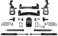 Fabtech 4BASIC 2021 F150 4WD Lift System with Stealth Shocks