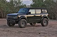 Fabtech 4' Upper Control Arm Kit w/ Uniballs & Spacers for 2021-2022 Bronco