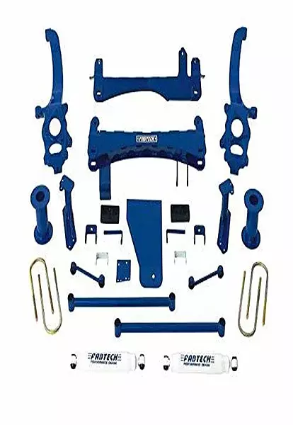 FABTECH FTS25002BK 6 inch Basic Box Lift Kit for 2005 Nissan Titan 4WD