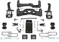 FABTECH 6-inch Lift Kit Suspension (Gen II)
