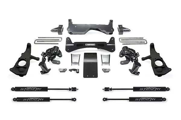 Fabtech 6-inch RTS System w/ Stealth 2011-18 Lift Kit Suspension