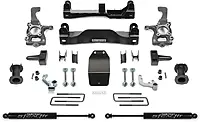 FABTECH 6-Inch Basic Lift Kit System Gen II with Stealth Shocks