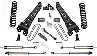 FABTECH 6-RAD Radius Arm Lift Kit Suspension w/ Coils & DLSS