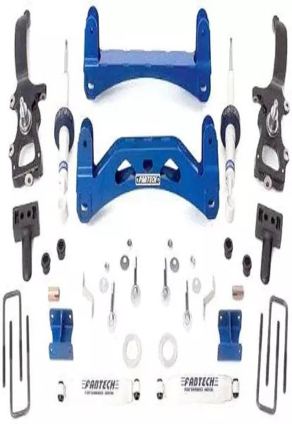 Fabtech FTS22014BK 6 Inch Component Box Lift for 2004 Ford F150 2WD