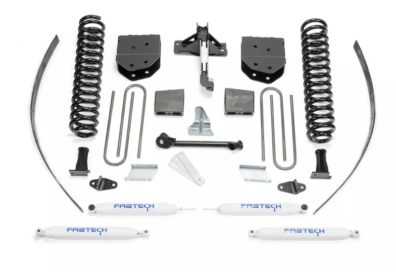 Fabtech 8-Inch Lift Kit with Performance Shocks (2008)