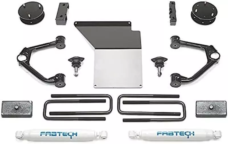 Fabtech FTS21142 Component Box Kit with Shock, 4"