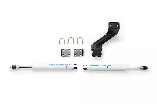 Fabtech FTS23060 Steering Stabilizer Kit , Black