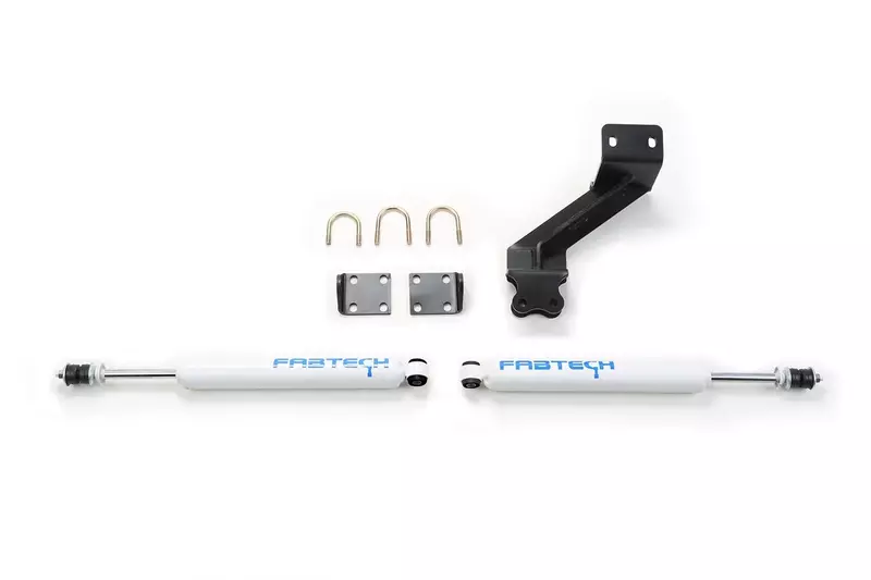 Fabtech FTS23060 Steering Stabilizer Kit , Black