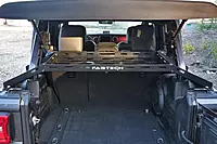 Fabtech FTS24211 Jeep JL Cargo Rack, Silver (Alloy Steel)