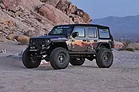 FABTECH 5-Inch Rear Coil Kit for 2018-2019 Jeep JL 4-Door