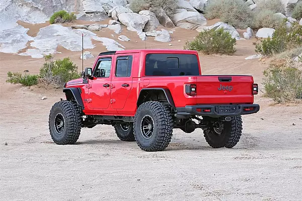 Fabtech FTS24259 Front and Rear Coilover Shock Absorbers Fits Jeep Gladiator