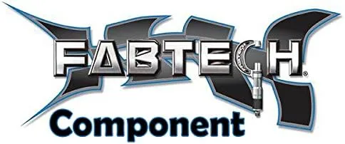 Fabtech FTS24259 Front and Rear Coilover Shock Absorbers Fits Jeep Gladiator