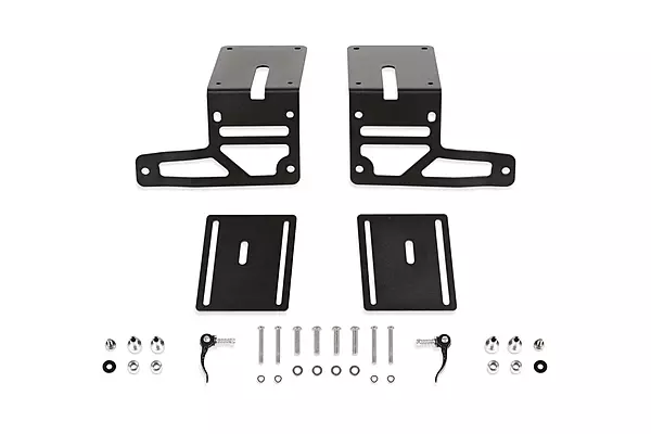 Fabtech FTS24270 Light Bracket Kit Fits Jeep Wrangler