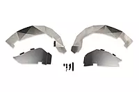 Fabtech FTS24272 Tube Fenders; Rear;