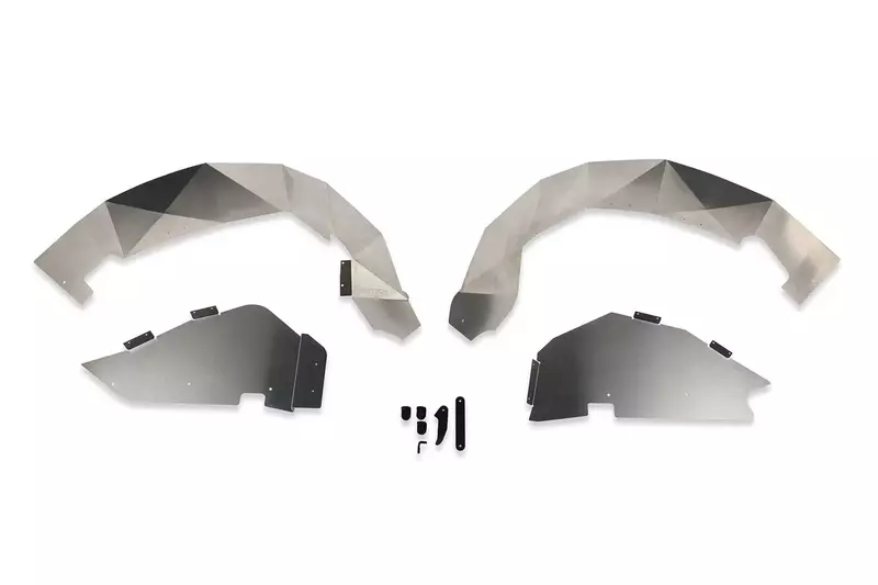 Fabtech FTS24272 Tube Fenders; Rear;