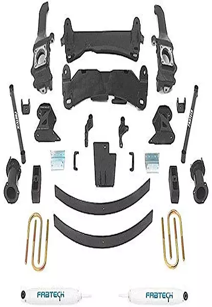 Fabtech FTS26026BK 6" Component Box 1 for Toyota Tacoma