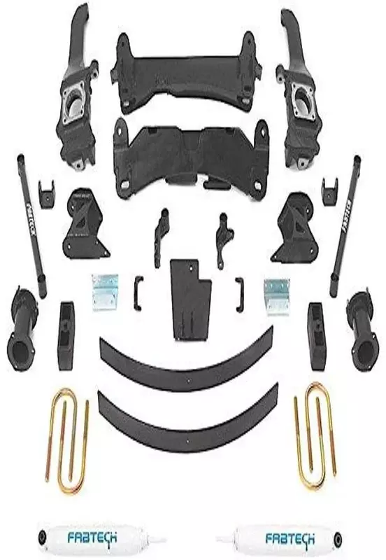 Fabtech FTS26026BK 6" Component Box 1 for Toyota Tacoma