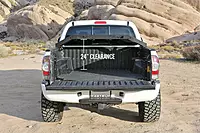 Fabtech FTS26095 Cargo Rack 150 lbs. Cargo Capacity For Models w/Deck Rail System Cargo Rack