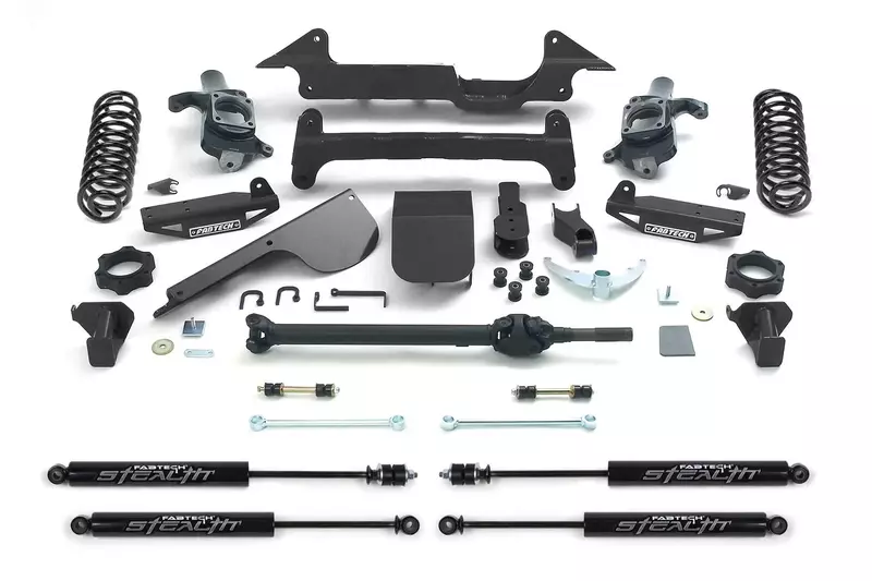 Fabtech FTS27004BK 6" Lift Kit System Box 2 For Select Hummer H2 Vehicles