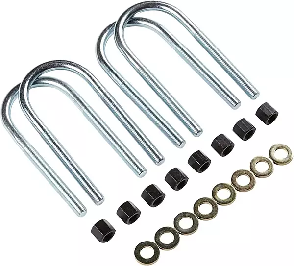 Fabtech FTS737 Square U-Bolt Kit