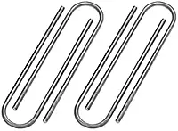 Fabtech FTS753 U-Bolt Kit, Black