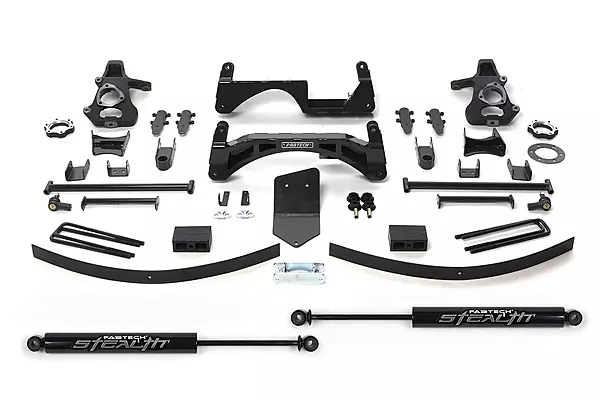 Fabtech K1024M Basic Lift System w/Shocks w/Stealth Monotube Shocks 6 in. Lift Basic Lift System w/Shocks