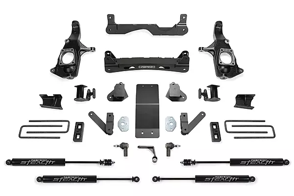 Fabtech K1123M Crossmember System 4 in. Lift with Stealth Shocks