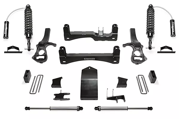Fabtech K1134DL 6 in. Performance Lift System w/Shocks (Front Coilovers & Rear Dirt Logic)