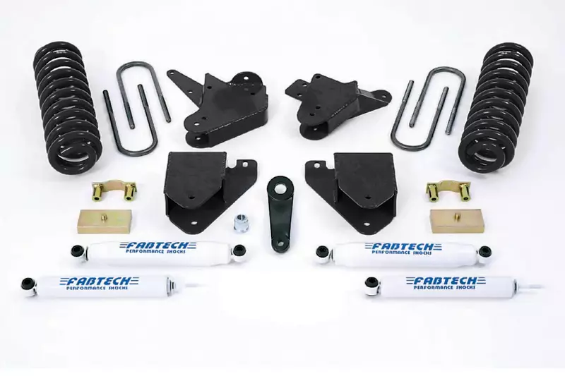Fabtech K2097 6 in. Basic Lift System with Performance Shocks