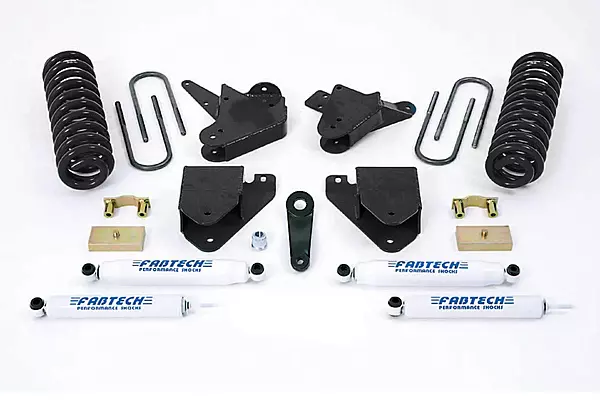 Fabtech K2099 Basic Lift System w/Shocks w/Performance Shocks 6 in. Lift Basic Lift System w/Shocks