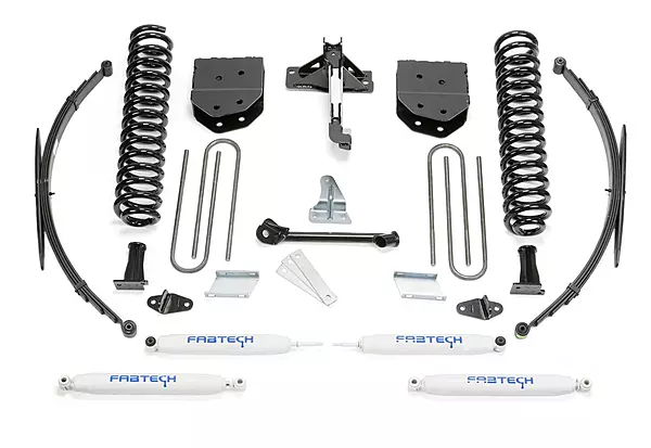 Fabtech K2127 8 in. Basic Lift System with Performance Shocks