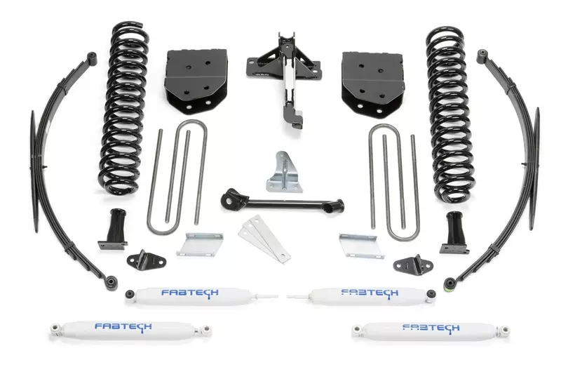 Fabtech K2127 8 in. Basic Lift System with Performance Shocks