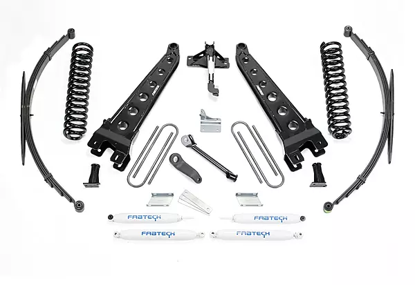 Fabtech K2128 Radius Arm Lift System w/Performance Shocks 8 in. Lift Radius Arm Lift System
