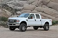 Fabtech K2160 4 in. Budget Lift Kit with Performance Shock