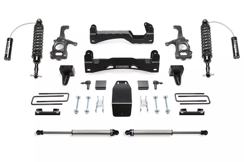 Fabtech K2203DL 6" Performance Lift System w/ Dirt Logic SS Coilovers & Rear Shocks
